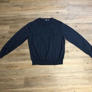 Izod Blue V Neck Sweater Size XL